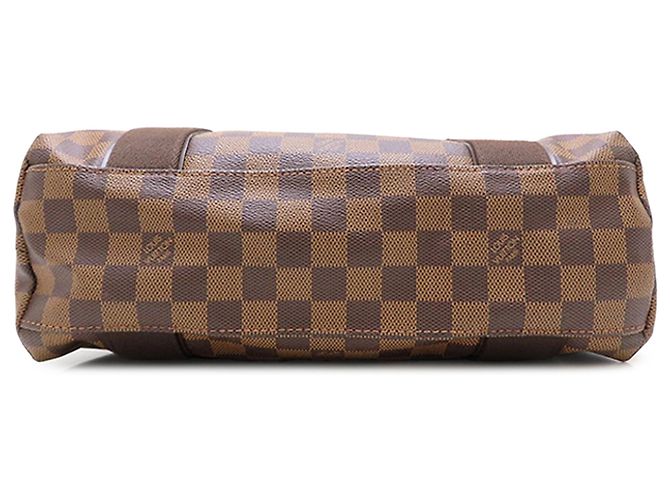 Louis Vuitton Cabas Beaubourg in Damier Ebene marrone - vista 4