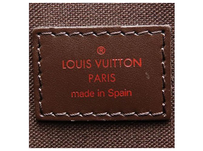 Louis Vuitton Cabas Beaubourg in Damier Ebene marrone - vista 6