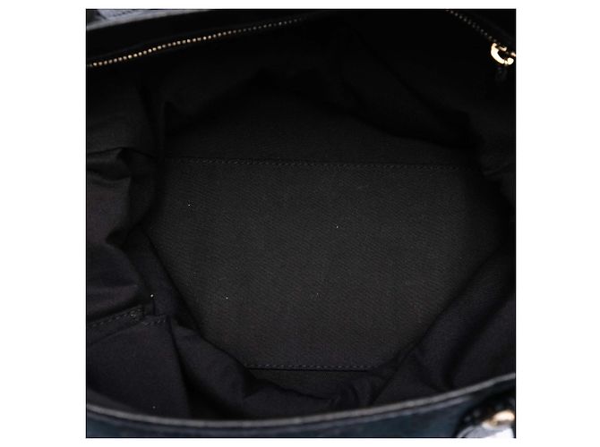 Tote Charmy en toile GG bleue Gucci Bleu Marine - vue 4