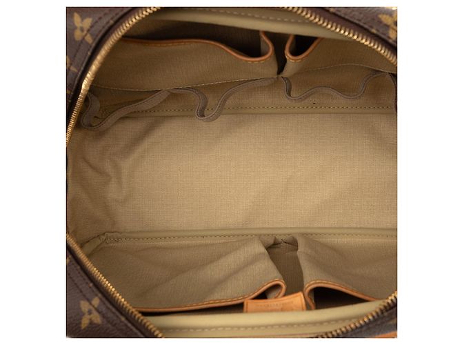 Louis Vuitton Marrone Monogram Deauville - vista 4