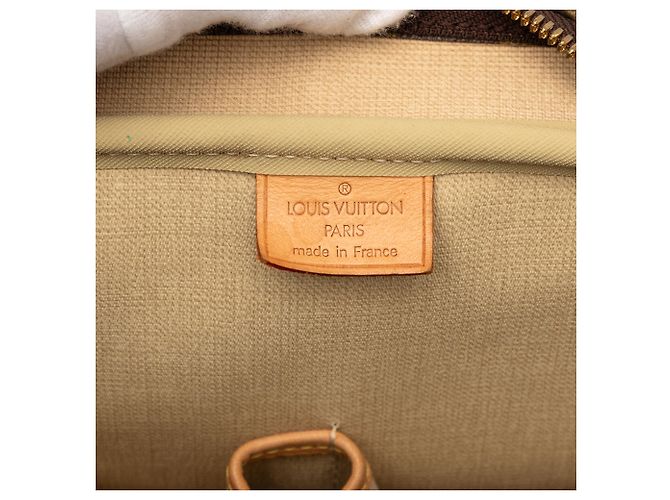 Louis Vuitton Marrone Monogram Deauville - vista 5