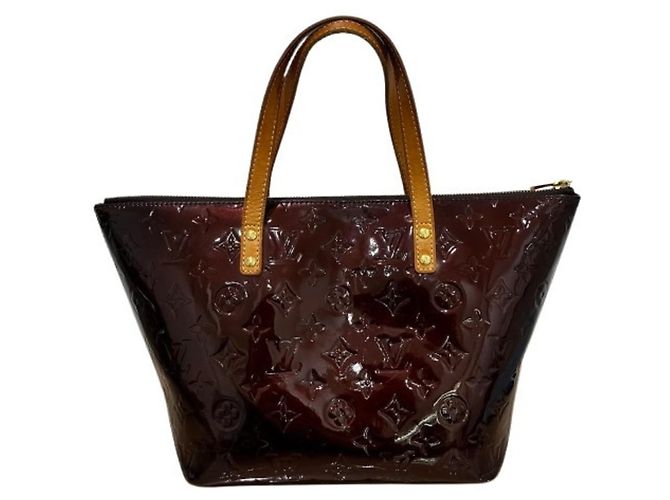 Borsa Louis Vuitton Amarante Bellevue GM Bordò - vista 2