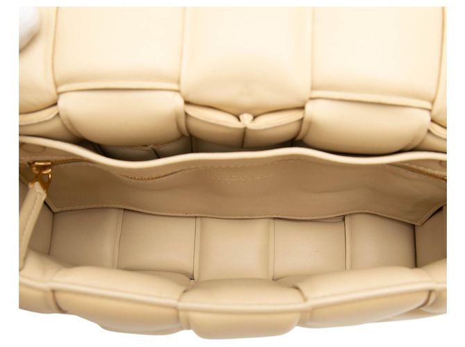 Bottega Veneta Borsa a tracolla Cassette in nappa Intrecciato marrone - vista 4