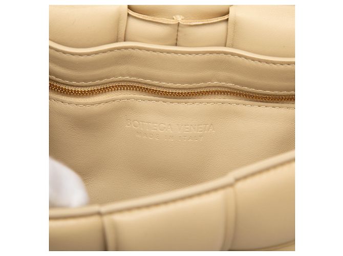 Bottega Veneta Borsa a tracolla Cassette in nappa Intrecciato marrone - vista 5