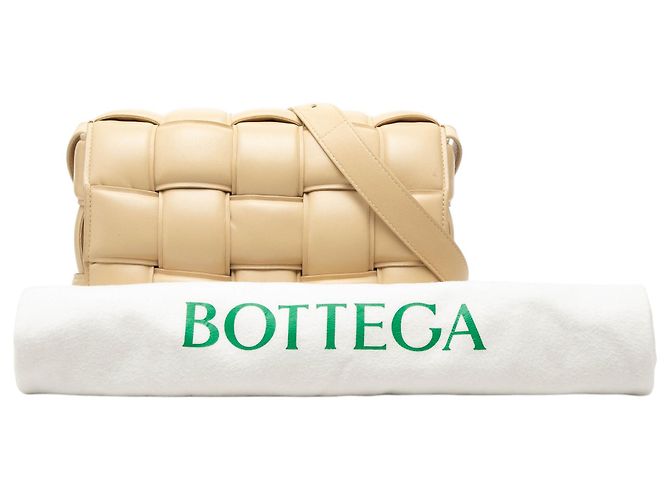 Bottega Veneta Borsa a tracolla Cassette in nappa Intrecciato marrone - vista 8