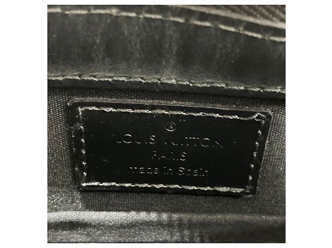 Borsa a tracolla Louis Vuitton Monogram Mat Alston Black Nero - vista 10
