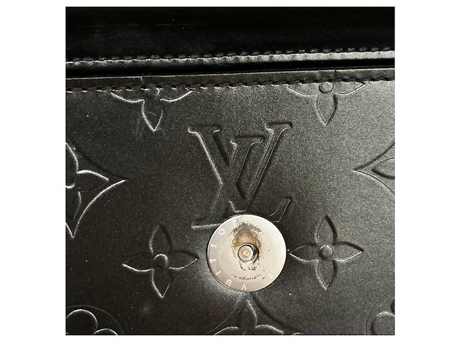 Borsa a tracolla Louis Vuitton Monogram Mat Alston Black Nero - vista 12