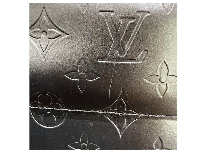 Borsa a tracolla Louis Vuitton Monogram Mat Alston Black Nero - vista 8