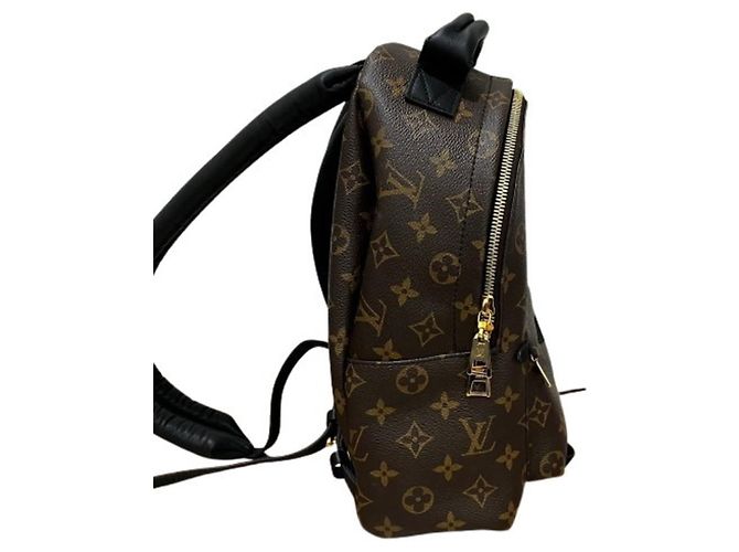 Louis Vuitton Palm Springs Backpack PM M44871 Marrone Nero - vista 2