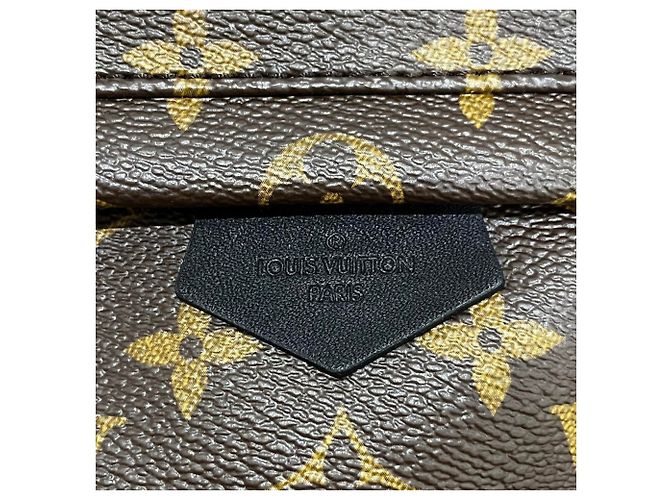 Louis Vuitton Palm Springs Backpack PM M44871 Marrone Nero - vista 9