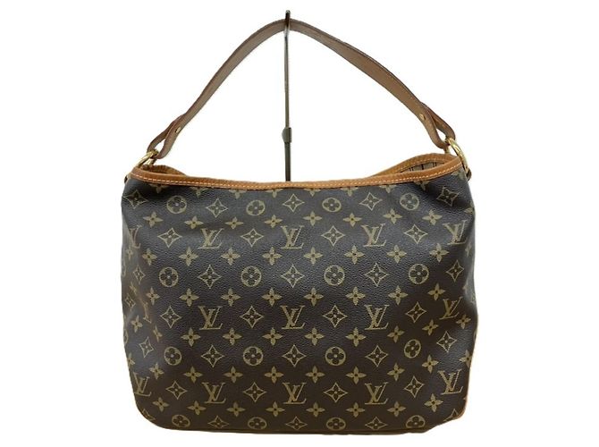 Sac à main Louis Vuitton Monogram Delightful PM Marron - vue 2