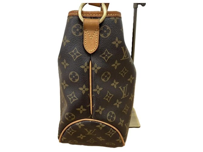 Sac à main Louis Vuitton Monogram Delightful PM Marron - vue 3