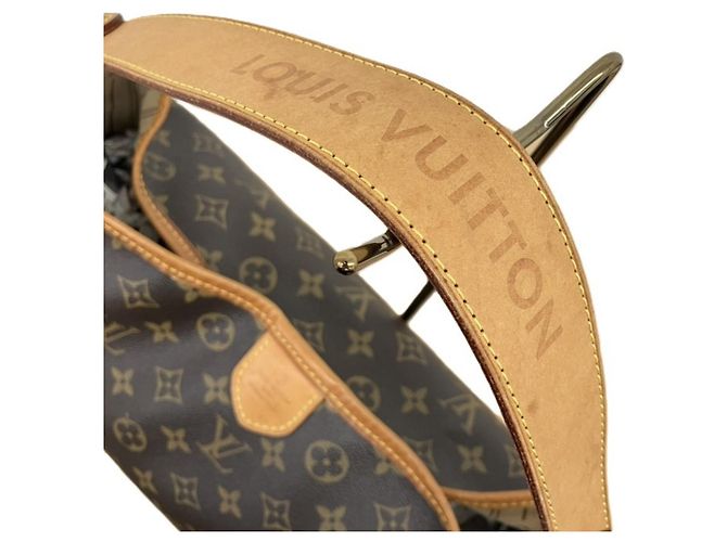 Sac à main Louis Vuitton Monogram Delightful PM Marron - vue 7