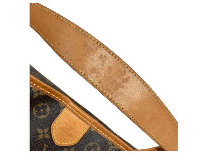 Sac à main Louis Vuitton Monogram Delightful PM Marron - vue 8