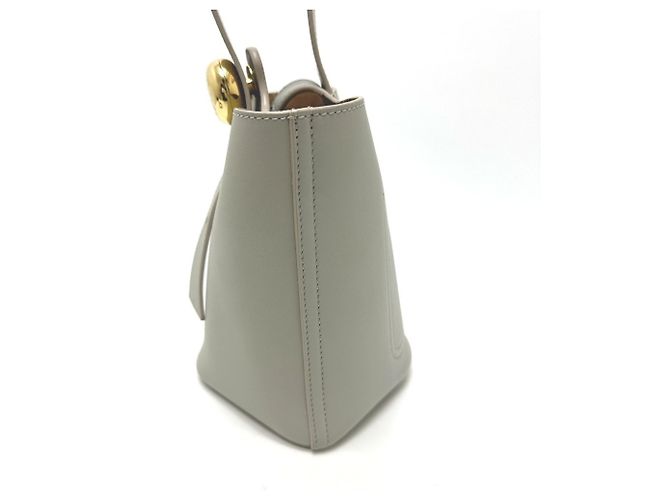 LOEWE Pebble Bucket Bag Mini Beuteltasche Braun - Ansicht 3
