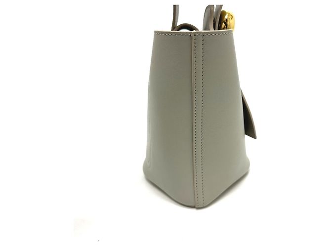 LOEWE Pebble Bucket Bag Mini Beuteltasche Braun - Ansicht 4