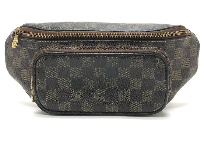 Borsa a tracolla Louis Vuitton Damier Canvas Marrone - vista 2