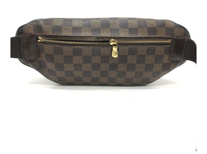 Borsa a tracolla Louis Vuitton Damier Canvas Marrone - vista 3