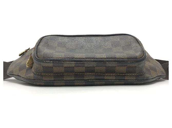 Borsa a tracolla Louis Vuitton Damier Canvas Marrone - vista 5