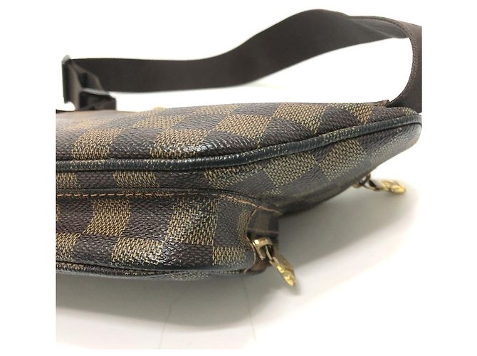 Borsa a tracolla Louis Vuitton Damier Canvas Marrone - vista 6