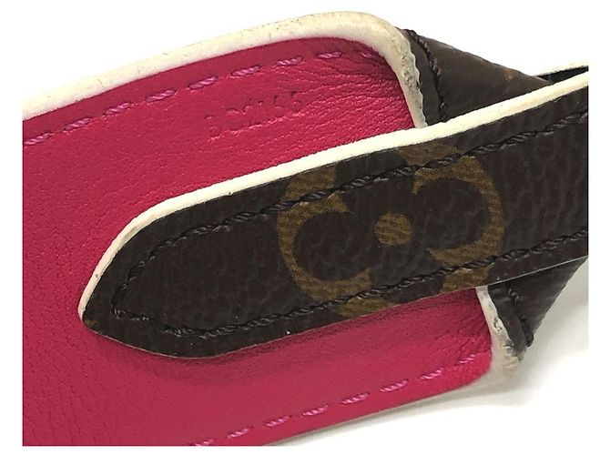 Correa de Hombro Monogram Louis Vuitton Castaño Rosa - vista 12