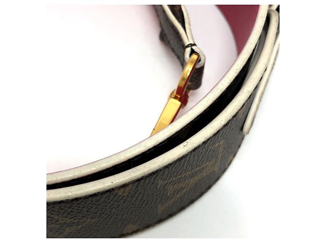 Correa de Hombro Monogram Louis Vuitton Castaño Rosa - vista 14