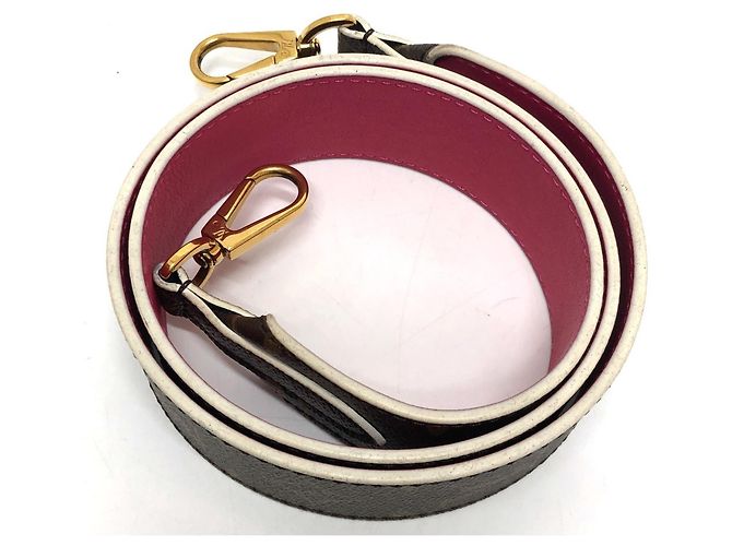 Correa de Hombro Monogram Louis Vuitton Castaño Rosa - vista 16
