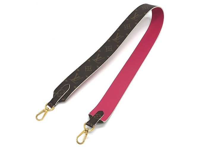 Correa de Hombro Monogram Louis Vuitton Castaño Rosa - vista 2