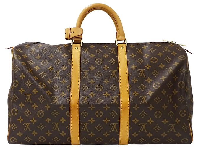 Borsa Boston Monogram Louis Vuitton Marrone - vista 2