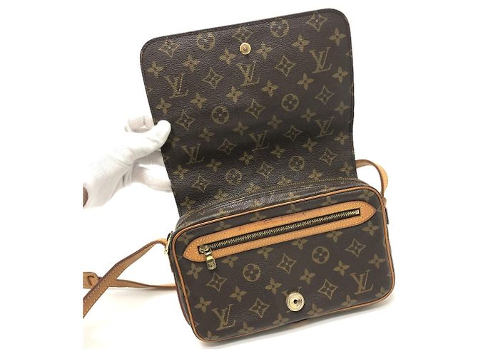 Pochette Louis Vuitton Monogram Saint Germain Marrone - vista 10