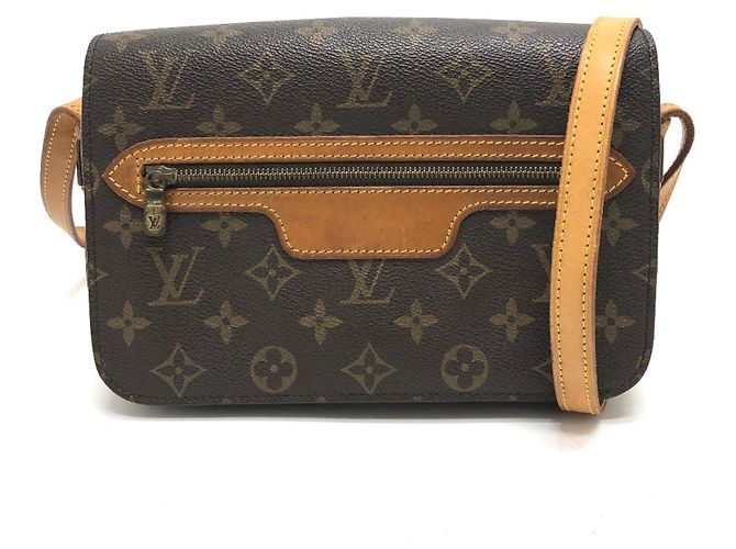 Pochette Louis Vuitton Monogram Saint Germain Marrone - vista 2