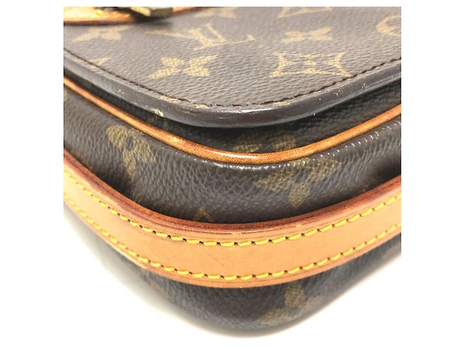 Pochette Louis Vuitton Monogram Saint Germain Marrone - vista 8