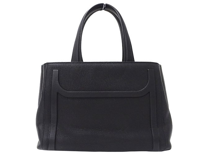 Bulgari Borsa a mano in pelle da donna Bvlgari Nero - vista 2