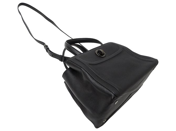 Bulgari Borsa a mano in pelle da donna Bvlgari Nero - vista 4