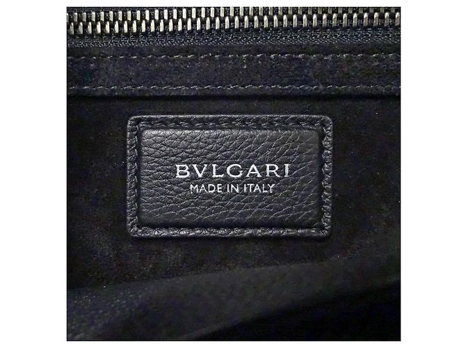 Bulgari Borsa a mano in pelle da donna Bvlgari Nero - vista 6