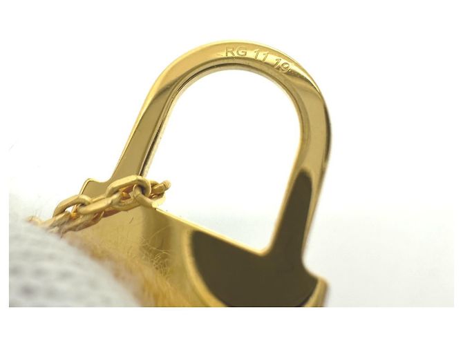 Hermès Colar Hermes O'Kelly PM Marrom Dourado Taupe - vista 6