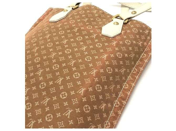 Borsa a tracolla Louis Vuitton Monogram Mini Initial Tanger Beige - vista 12