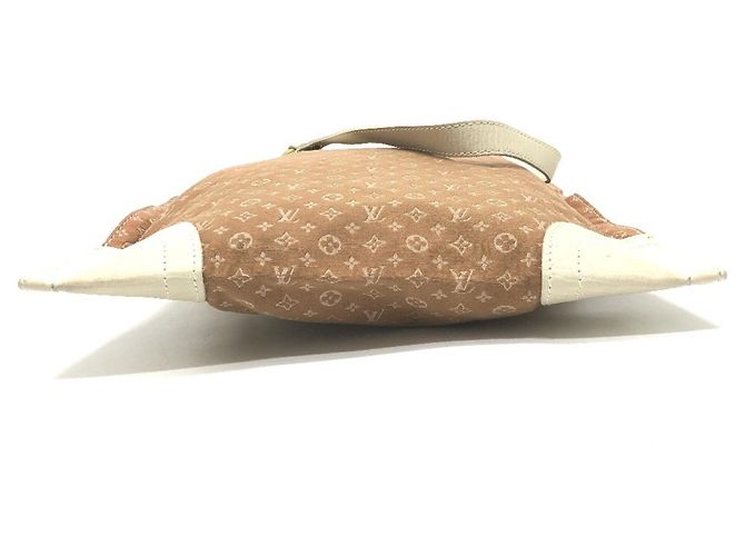 Borsa a tracolla Louis Vuitton Monogram Mini Initial Tanger Beige - vista 6