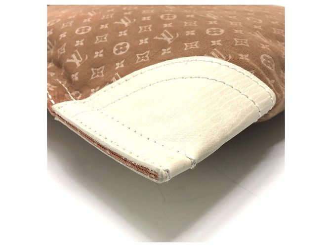Borsa a tracolla Louis Vuitton Monogram Mini Initial Tanger Beige - vista 8