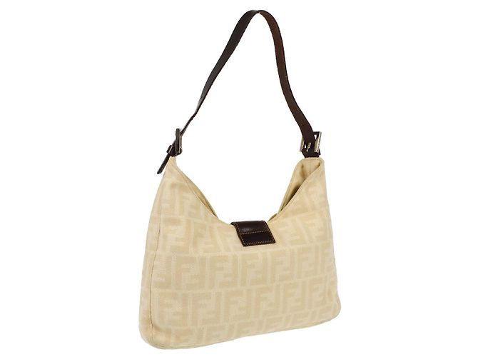 Fendi Baguette Bag Embroidered Leather - view 2