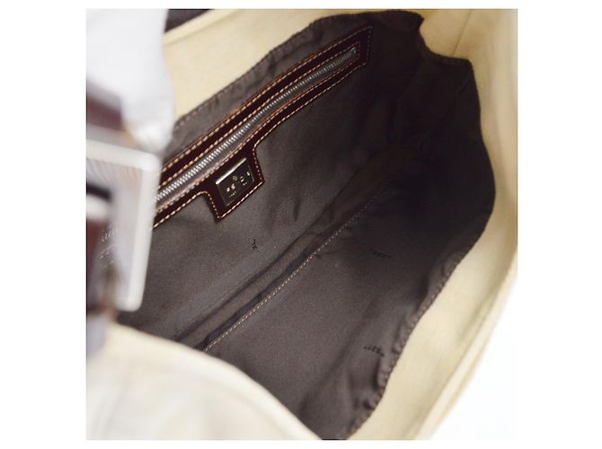 Fendi Baguette Bag Embroidered Leather - view 4