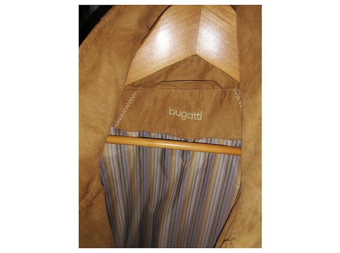 Bugatti Herrenjacke braun Wildlederoptik - Ansicht 2