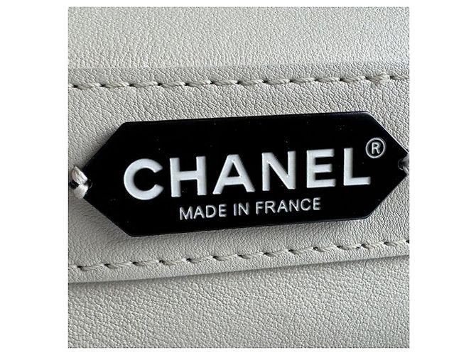 Timeless Borsa in pelle avorio Chanel Crudo - vista 13