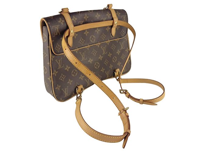 Zaino e Borsa a Spalla Louis Vuitton Monogram Marelle Marrone Monogramma - vista 11