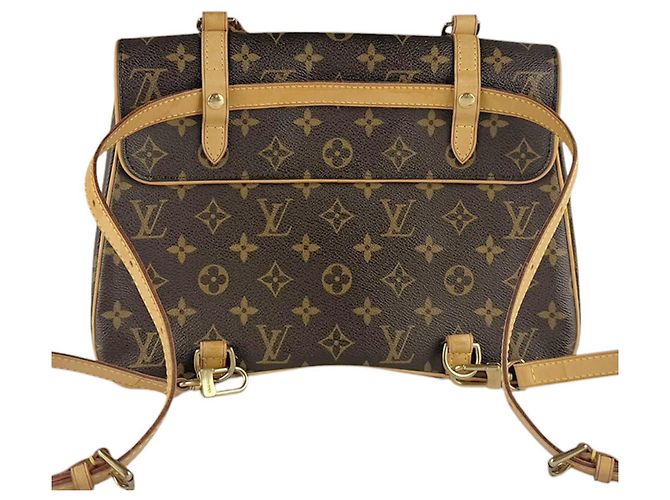 Zaino e Borsa a Spalla Louis Vuitton Monogram Marelle Marrone Monogramma - vista 3