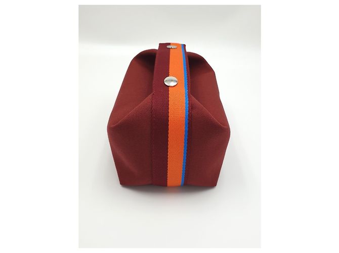 Hermès Bolso Bride-a-Brac HPavillon PM de Algodón Rouge H Roja - vista 4