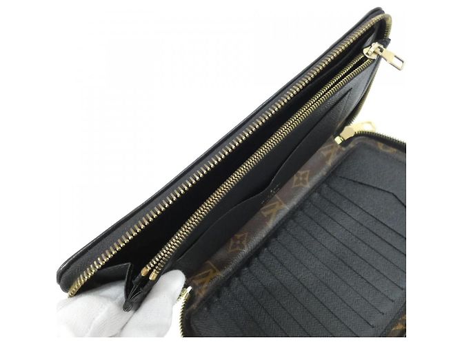 Organizer Cartera Organizadora Daily Monogram Louis Vuitton Castaño Negro - vista 7