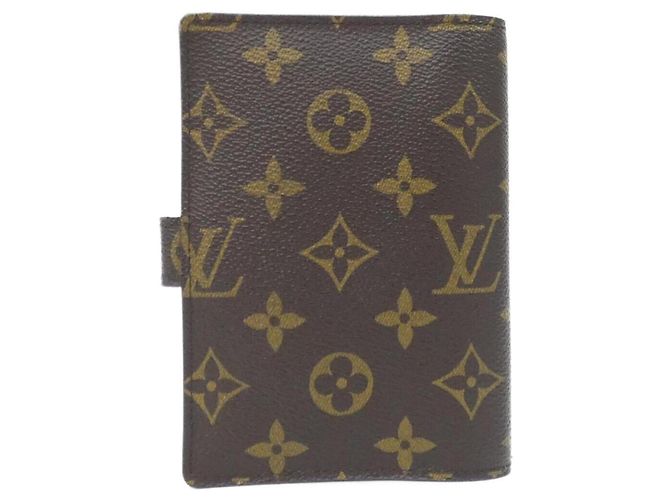 Organizer Organizzatore Louis Vuitton Monogram Agenda PM R20005 Marrone - vista 2