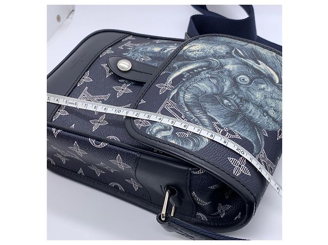 Louis Vuitton Zoo Series Elephant Camera Bag - Blu - vista 2