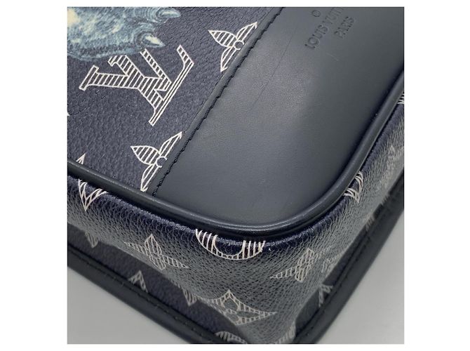 Louis Vuitton Zoo Series Elephant Camera Bag - Blu - vista 5